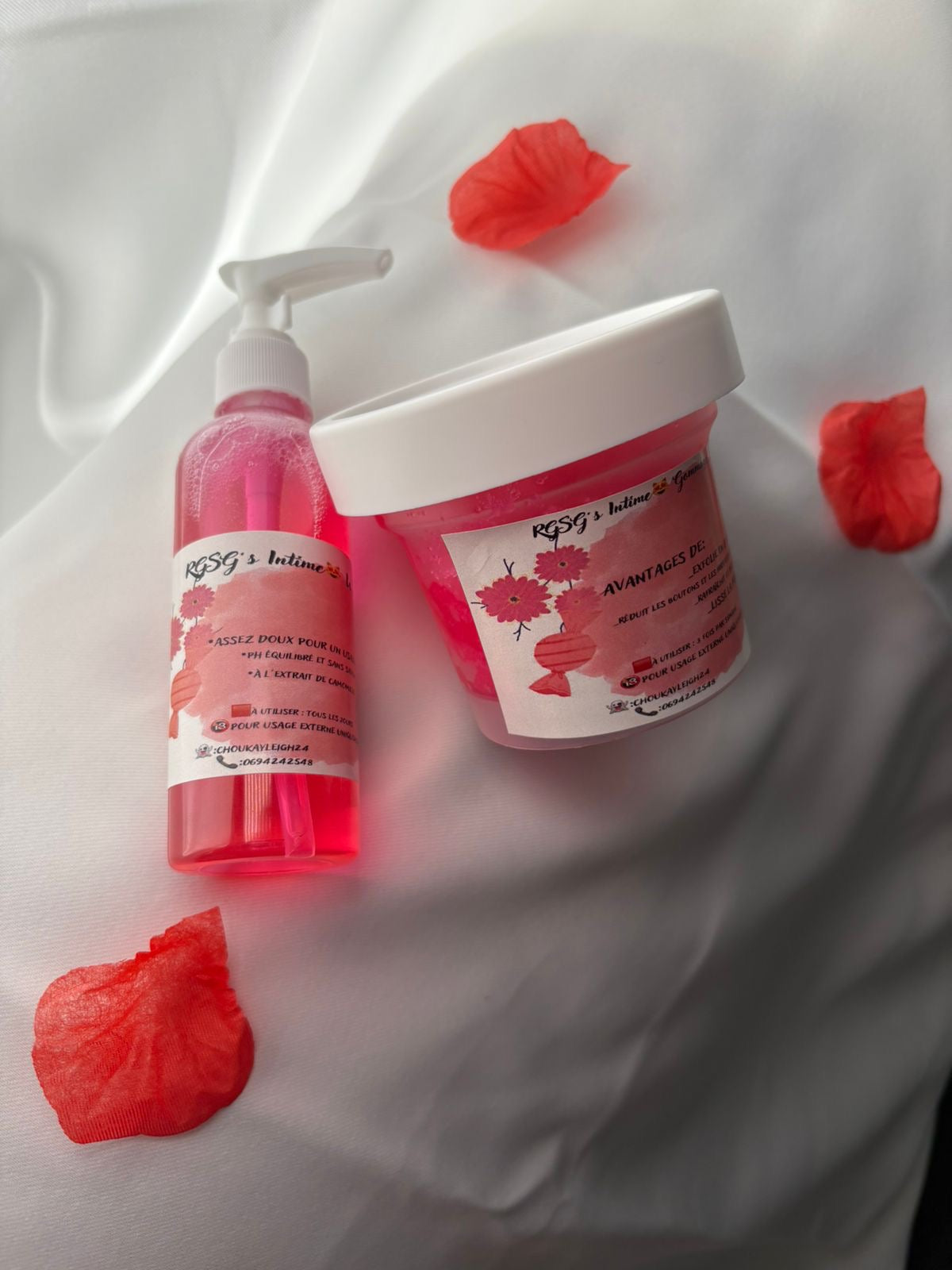 Intime Gamme ( Gommage & Intime Wash)